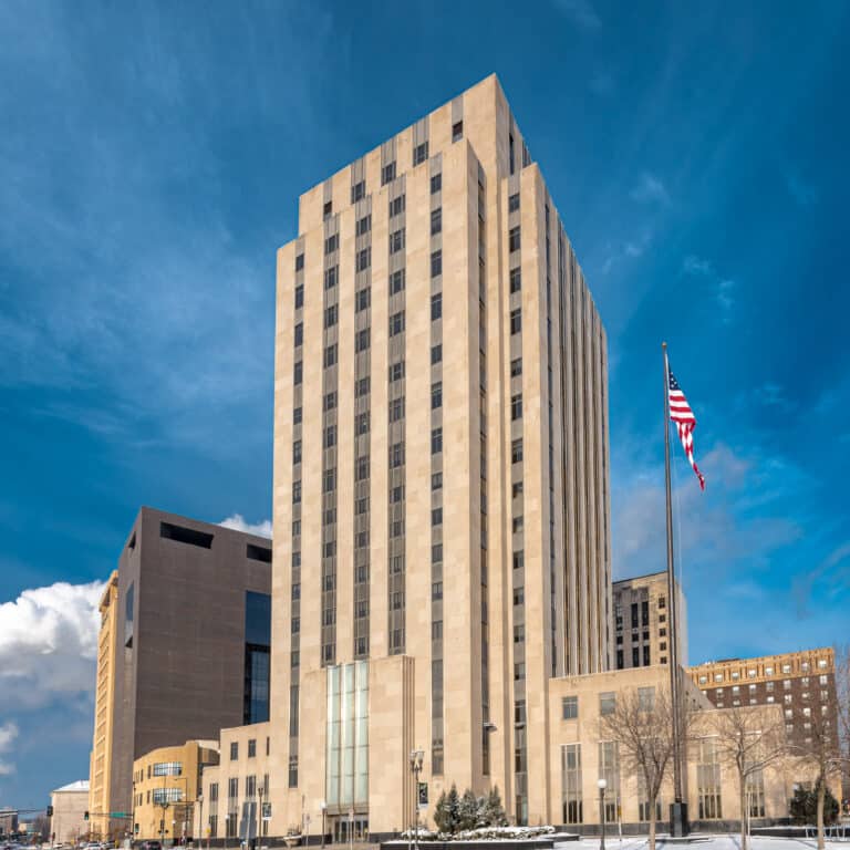 Art Deco Saint Paul City Hall and Ramsey County Court House in Saint Paul, Minnesota